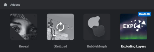 Slider Revolution Exploding Layers Add-On