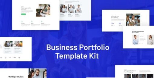 Rhodos – Business Portfolio Elementor Blocks & Template Kit