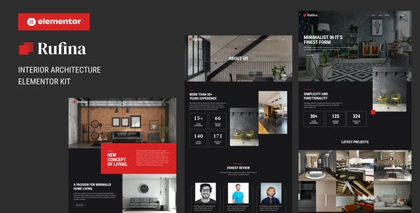 Rufina – Interior Architecture Elementor Template Kit Rufina – Interior Architecture Elementor Template Kit