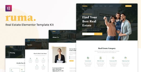 Ruma – Real Estate Elementor Template Kit Ruma – Real Estate Elementor Template Kit