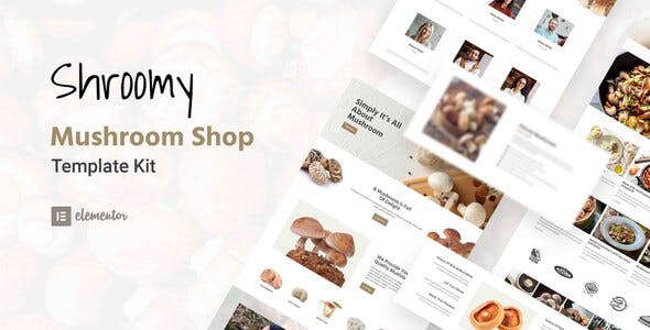 Shroomy – Mushroom Shop Elementor Template Kit Shroomy – Mushroom Shop Elementor Template Kit