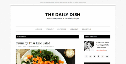 Studiopress Daily Dish Pro