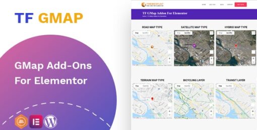 TFGMap Addon For Elementor