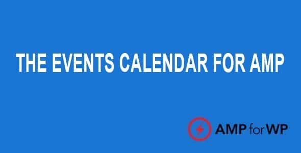 The Events Calendar for AMP The Events Calendar for AMP