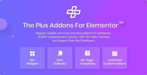 ThePlus Addons for Elementor – Do Not Use
