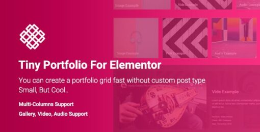Tiny Portfolio Widgets For Elementor