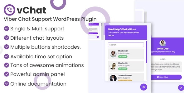 vChat – Viber chat support vChat – Viber chat support