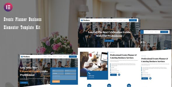 Wedora – Events Planner Business Elementor Template Kit Wedora – Events Planner Business Elementor Template Kit