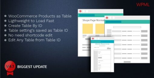 Woo Product Table Pro