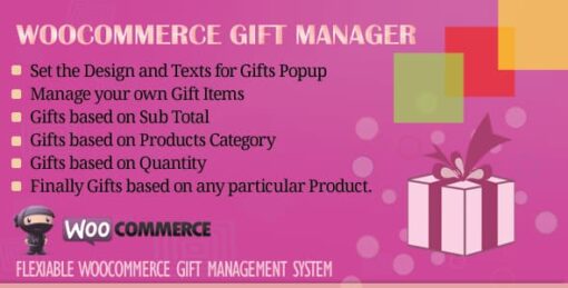 Woocommerce Gift Manager