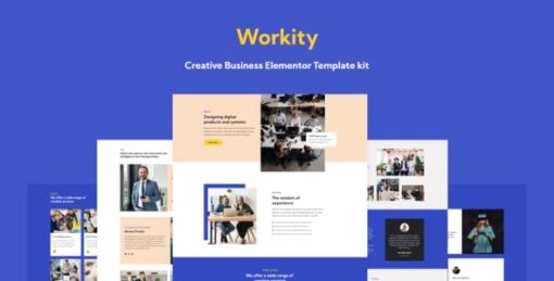 Workity- Creative Business Elementor Template kit
