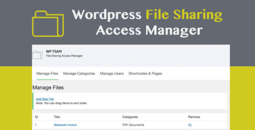 WP FSAM – File Access Manager
