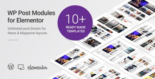 WP Post Modules for Elementor