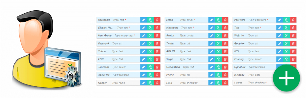 wpForo – User Custom Fields wpForo – User Custom Fields