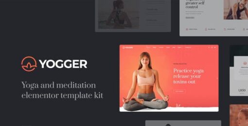Yogger – Meditation and Yoga Elementor Template Kit