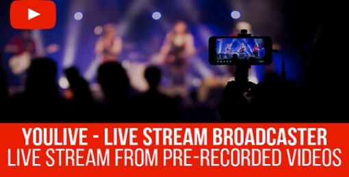 YouLive – Live Stream Broadcaster
