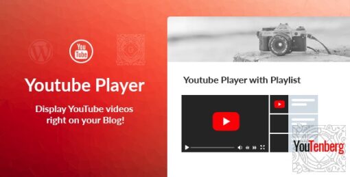 Youtenberg – Gutenberg YouTube Player Block for WordPress