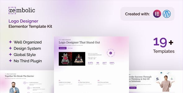 Zembolic – Brand Design Agency Elementor Template Kit Zembolic – Brand Design Agency Elementor Template Kit
