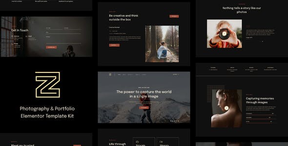 Zenin – Photography & Portfolio Elementor Template Kit Zenin – Photography & Portfolio Elementor Template Kit