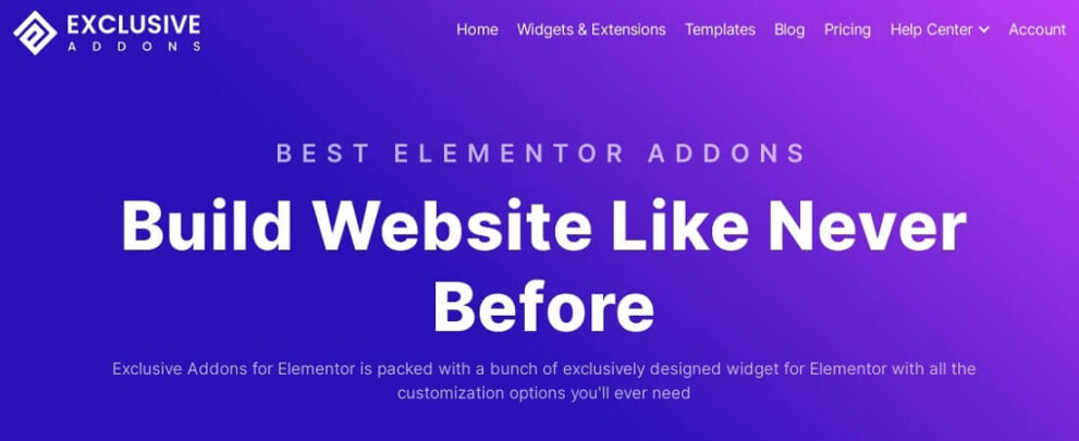 Exclusive Addons Elementor Pro Exclusive Addons Elementor Pro