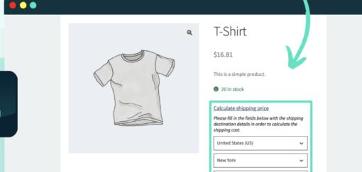 Shipping Cost on Product Page PRO