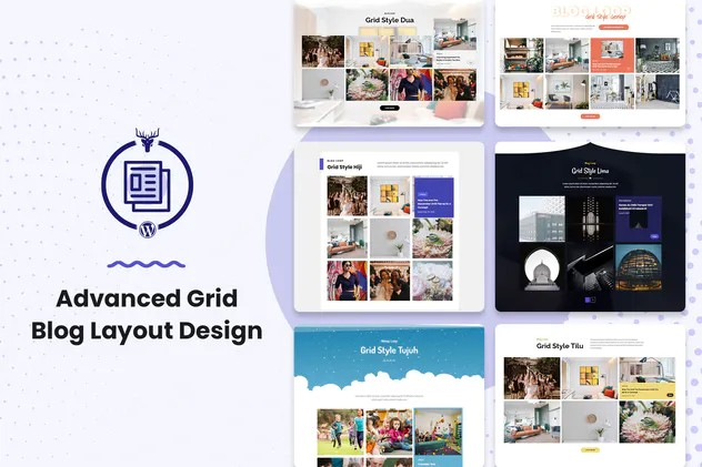 Advanced Grid Blog Layout Design Advanced Grid Blog Layout Design