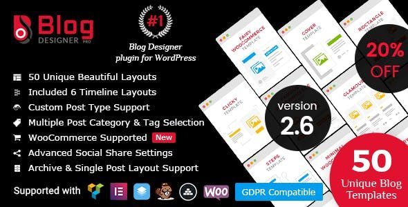 Blog Designer PRO Blog Designer PRO