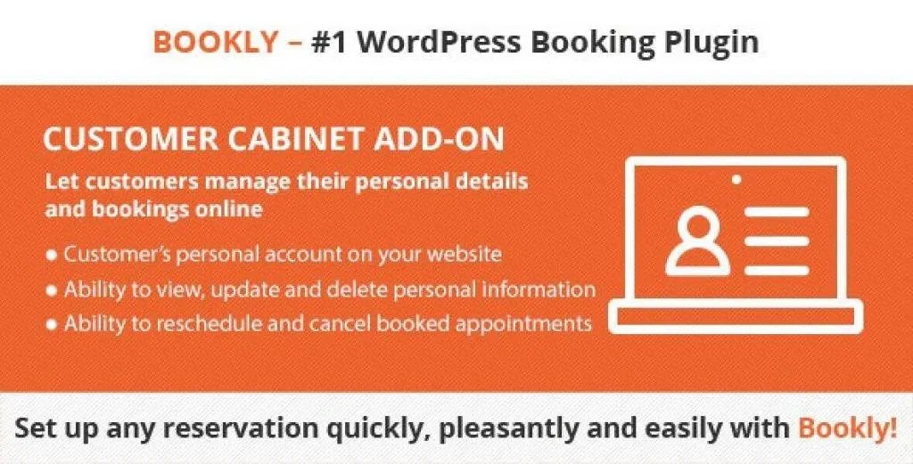 Bookly Customer Cabinet (Add-on) Bookly Customer Cabinet (Add-on)