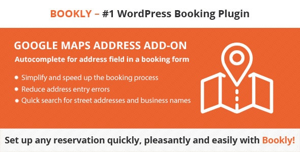 Bookly Google Maps Address (Add-on) Bookly Google Maps Address (Add-on)