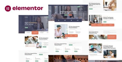 Butax – Tax Service & Financial Advisor Elementor Template Kit