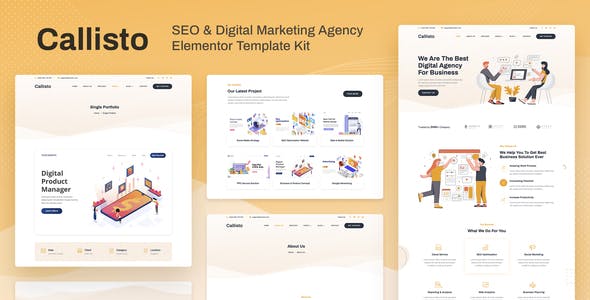 Callisto – SEO & Digital Marketing Agency Elementor Template Kit Callisto – SEO & Digital Marketing Agency Elementor Template Kit