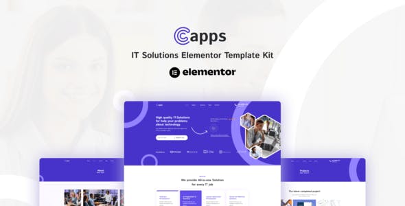 Capps – IT Solutions Elementor Template Kit Capps – IT Solutions Elementor Template Kit