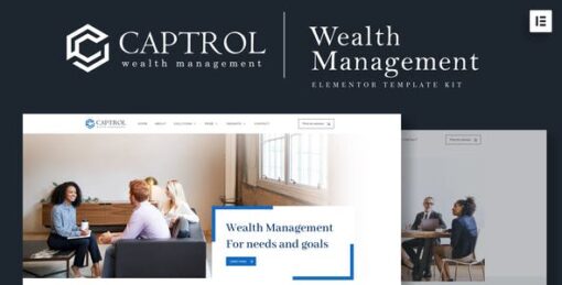 Captrol – Wealth Management Elementor Template Kit