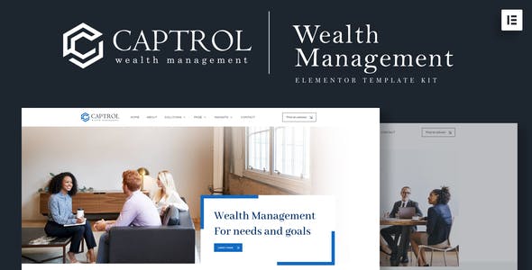 Captrol – Wealth Management Elementor Template Kit Captrol – Wealth Management Elementor Template Kit