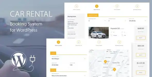 Car Rental Booking System for WordPress Car Rental Booking System for WordPress