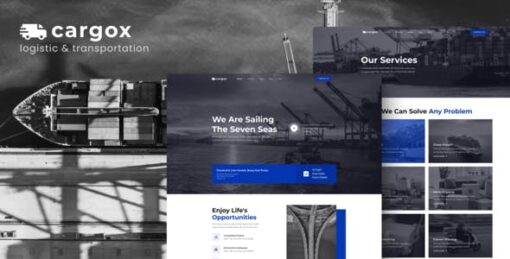 Cargox – Logistic & Transportation Elementor Pro Template Kit