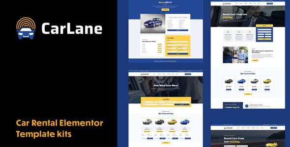 CarLane – Car Rental Elementor Template Kit CarLane – Car Rental Elementor Template Kit