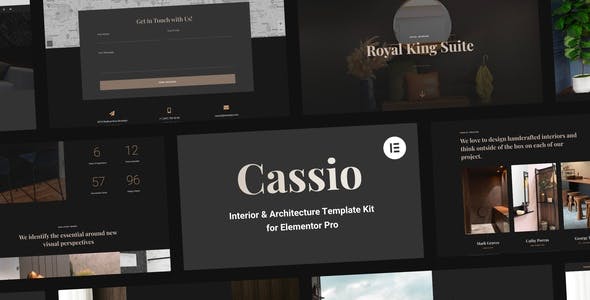 Cassio – Interior & Architecture Elementor Pro Template Kit Cassio – Interior & Architecture Elementor Pro Template Kit