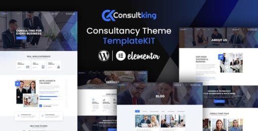 Consultking – Business Elementor Template Kit