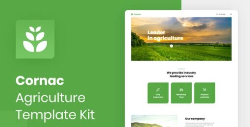 Cornac – Agriculture Elementor Template Kit
