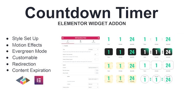 Countdown Timer for Elementor Countdown Timer for Elementor