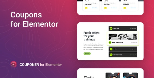 Couponer for Elementor Couponer for Elementor