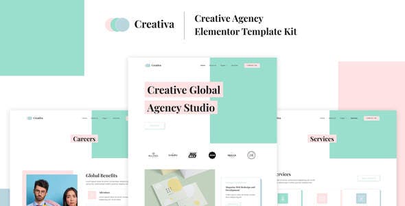 Creativa – Creative Agency Elementor Template Kit Creativa – Creative Agency Elementor Template Kit