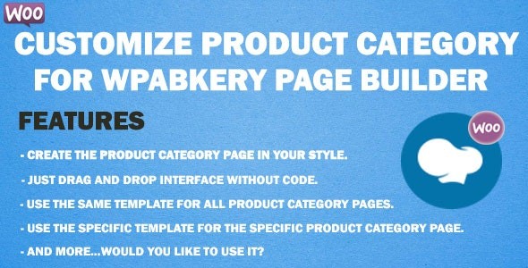 Customize Product Category for WPBakery Page Builder Customize Product Category for WPBakery Page Builder
