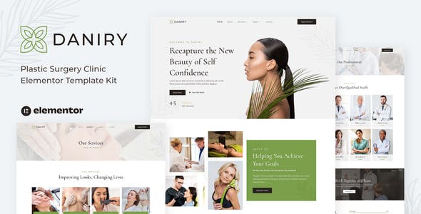 Daniry – Plastic Surgery Clinic Elementor Template Kit Daniry – Plastic Surgery Clinic Elementor Template Kit