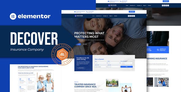 Decover – Insurance Company Elementor Pro Template Kit Decover – Insurance Company Elementor Pro Template Kit