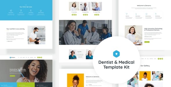 Dentario – Dentist & Medical Elementor Template Kit Dentario – Dentist & Medical Elementor Template Kit