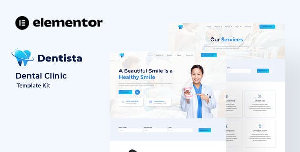 Dentista – Dental Clinic Elementor Template Kit Dentista – Dental Clinic Elementor Template Kit