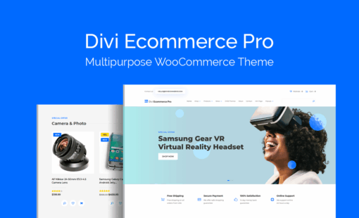 Divi Ecommerce Pro