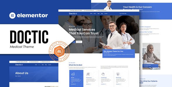 Doctic – Medical Elementor Template Kit Doctic – Medical Elementor Template Kit